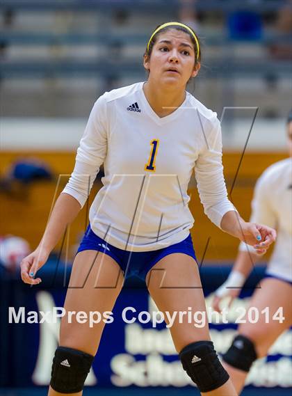 Thumbnail 3 in Samuel Clemens vs Warren (NISD Volleyball Tournament) photogallery.