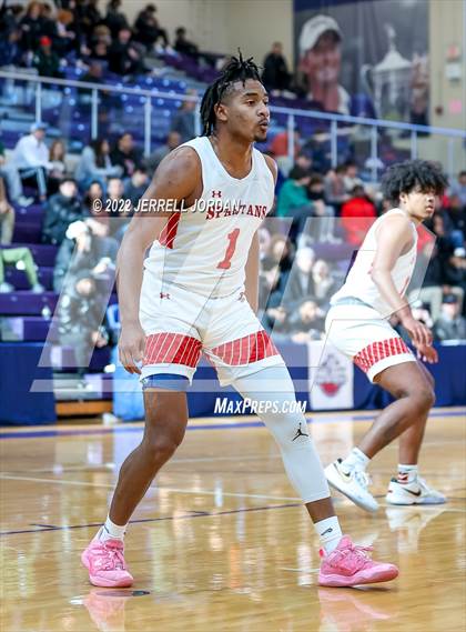Thumbnail 1 in The Burlington School vs Winston-Salem Christian (John Wall Holiday Invitational) photogallery.
