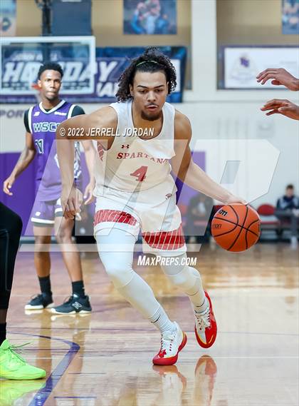 Thumbnail 3 in The Burlington School vs Winston-Salem Christian (John Wall Holiday Invitational) photogallery.