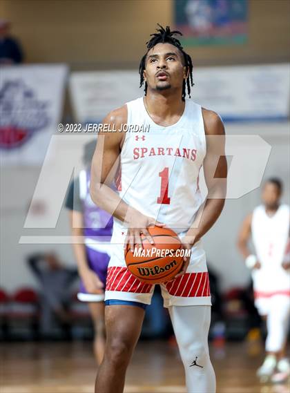 Thumbnail 3 in The Burlington School vs Winston-Salem Christian (John Wall Holiday Invitational) photogallery.