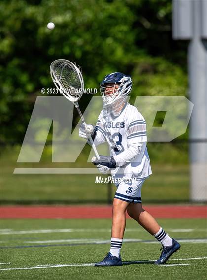 Thumbnail 3 in St. John's Prep vs. Hingham (MIAA Division 1 Semifinal) photogallery.