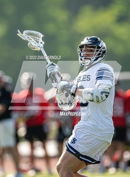 Thumbnail 3 in St. John's Prep vs. Hingham (MIAA Division 1 Semifinal) photogallery.