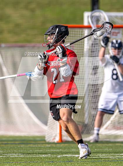 Thumbnail 2 in St. John's Prep vs. Hingham (MIAA Division 1 Semifinal) photogallery.