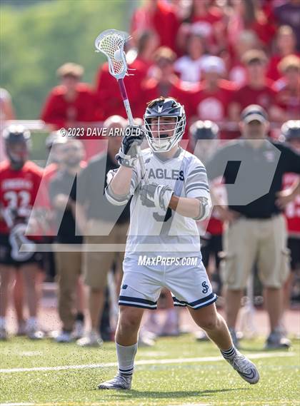 Thumbnail 3 in St. John's Prep vs. Hingham (MIAA Division 1 Semifinal) photogallery.