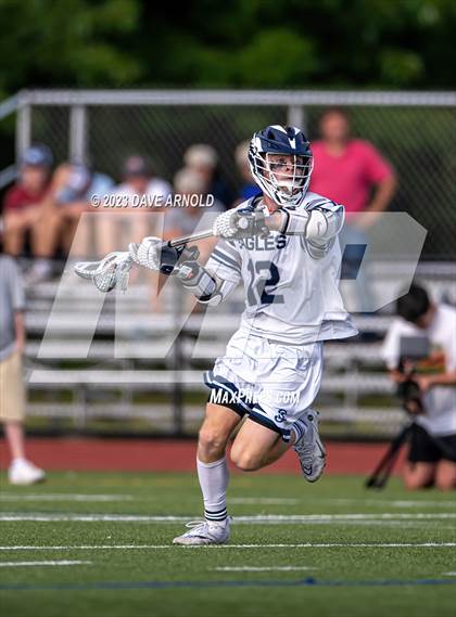 Thumbnail 3 in St. John's Prep vs. Hingham (MIAA Division 1 Semifinal) photogallery.
