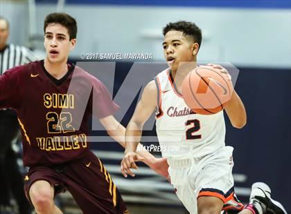 Thumbnail 1 in Simi Valley vs  Chatsworth (Sierra Canyon Super Showcase) photogallery.
