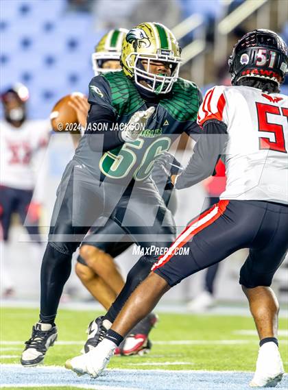 Thumbnail 3 in Monroe vs Northeastern (NCHSAA 2A FINAL) photogallery.