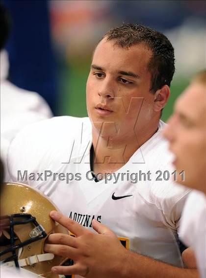 Thumbnail 3 in St. Thomas Aquinas vs Skyline (Kirk Herbstreit National Kickoff Classic) photogallery.