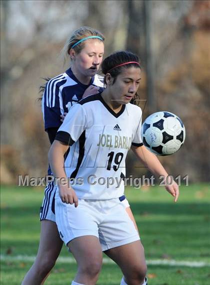 Thumbnail 1 in Barlow vs. Woodstock Academy (CIAC Class L 2nd Round) photogallery.