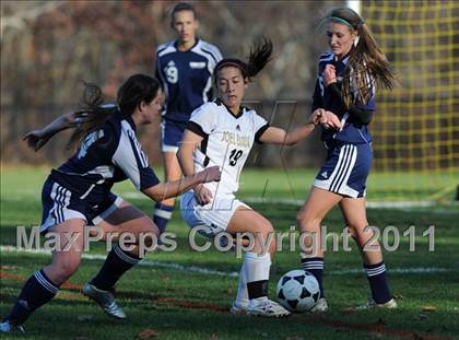 Thumbnail 2 in Barlow vs. Woodstock Academy (CIAC Class L 2nd Round) photogallery.