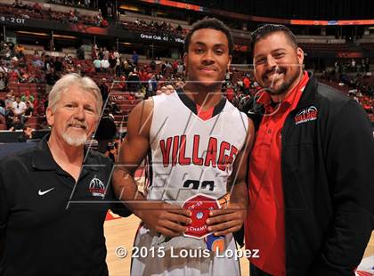Thumbnail 2 in Village Christian vs. Great Oak (CIF SS D1AA Final) photogallery.