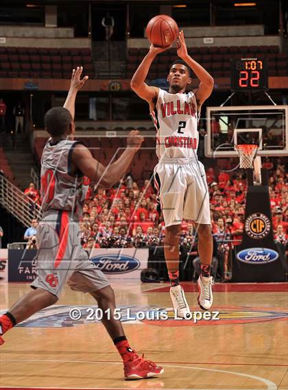 Thumbnail 2 in Village Christian vs. Great Oak (CIF SS D1AA Final) photogallery.