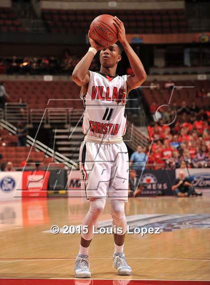 Thumbnail 1 in Village Christian vs. Great Oak (CIF SS D1AA Final) photogallery.
