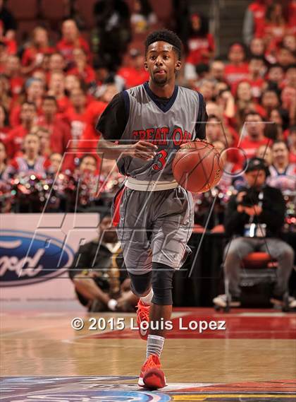 Thumbnail 1 in Village Christian vs. Great Oak (CIF SS D1AA Final) photogallery.