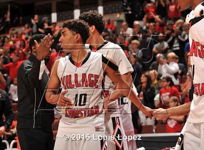 Thumbnail 1 in Village Christian vs. Great Oak (CIF SS D1AA Final) photogallery.
