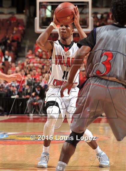 Thumbnail 3 in Village Christian vs. Great Oak (CIF SS D1AA Final) photogallery.