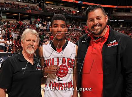 Thumbnail 3 in Village Christian vs. Great Oak (CIF SS D1AA Final) photogallery.