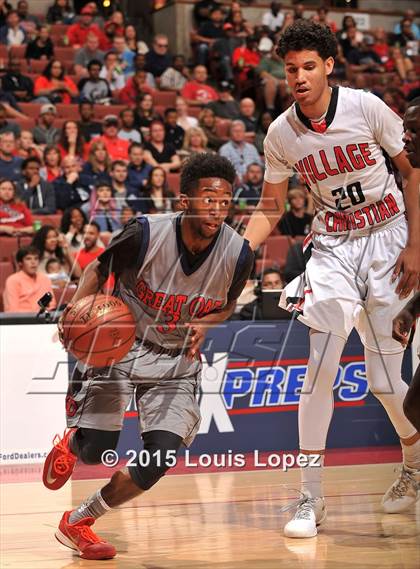 Thumbnail 1 in Village Christian vs. Great Oak (CIF SS D1AA Final) photogallery.