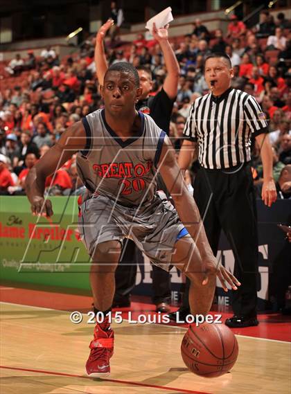 Thumbnail 2 in Village Christian vs. Great Oak (CIF SS D1AA Final) photogallery.