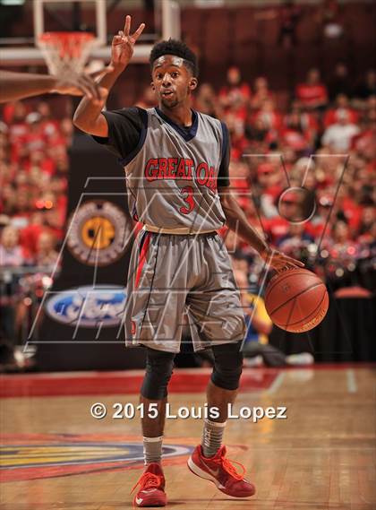 Thumbnail 2 in Village Christian vs. Great Oak (CIF SS D1AA Final) photogallery.