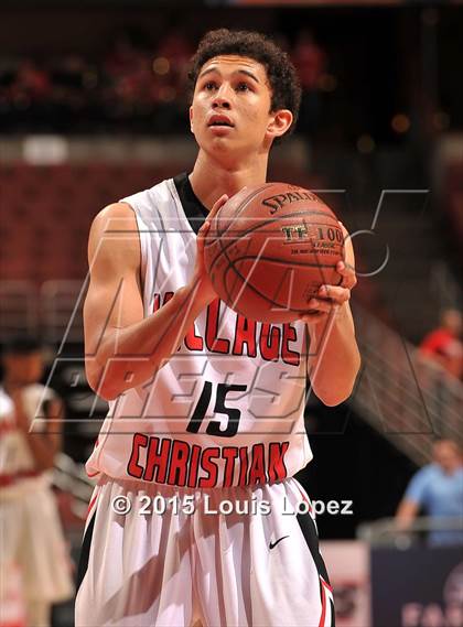 Thumbnail 3 in Village Christian vs. Great Oak (CIF SS D1AA Final) photogallery.