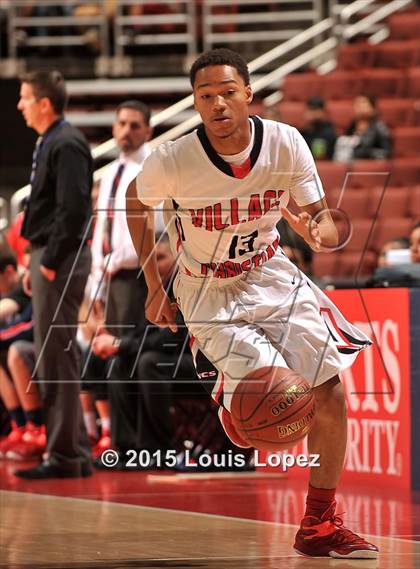 Thumbnail 2 in Village Christian vs. Great Oak (CIF SS D1AA Final) photogallery.