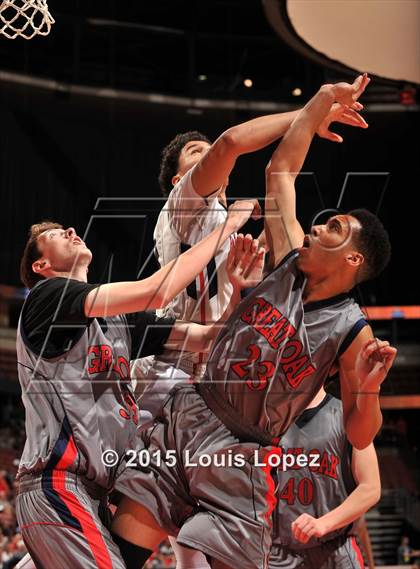 Thumbnail 2 in Village Christian vs. Great Oak (CIF SS D1AA Final) photogallery.