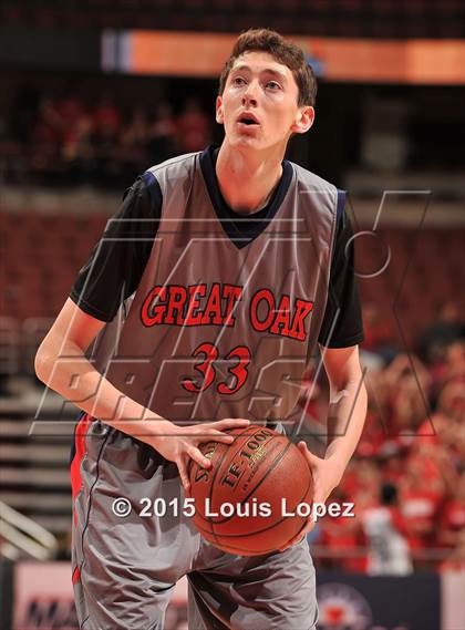 Thumbnail 2 in Village Christian vs. Great Oak (CIF SS D1AA Final) photogallery.
