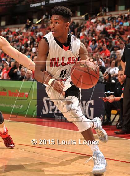 Thumbnail 3 in Village Christian vs. Great Oak (CIF SS D1AA Final) photogallery.