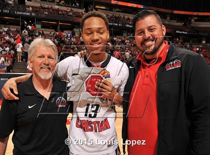 Thumbnail 2 in Village Christian vs. Great Oak (CIF SS D1AA Final) photogallery.