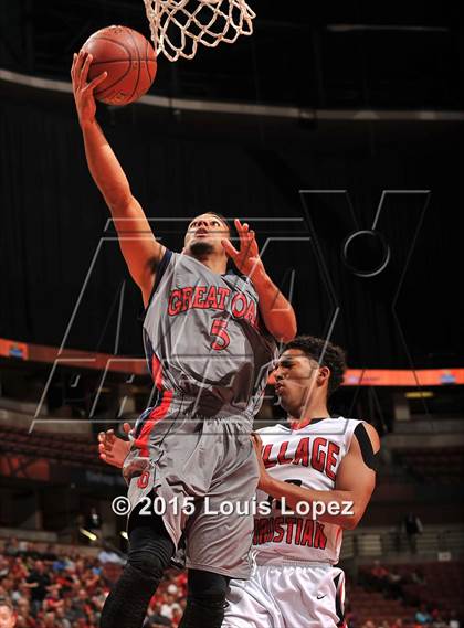 Thumbnail 3 in Village Christian vs. Great Oak (CIF SS D1AA Final) photogallery.