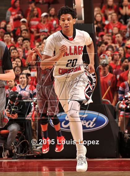 Thumbnail 1 in Village Christian vs. Great Oak (CIF SS D1AA Final) photogallery.