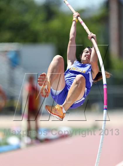 Thumbnail 2 in SJS Masters Track and Field (Girls Field Events) photogallery.