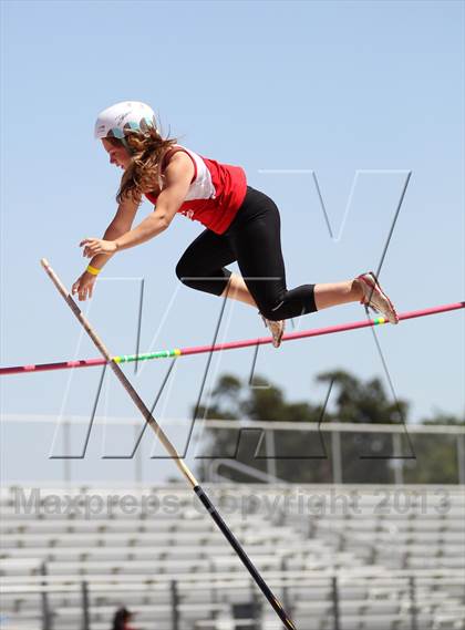 Thumbnail 2 in SJS Masters Track and Field (Girls Field Events) photogallery.