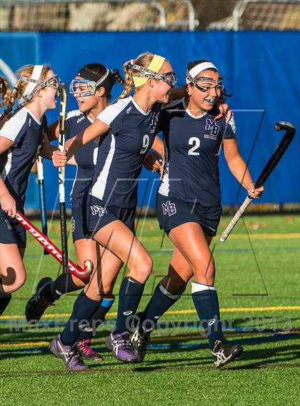 Thumbnail 1 in Barrington vs Moses Brown (RIIL Division 1 Final) photogallery.