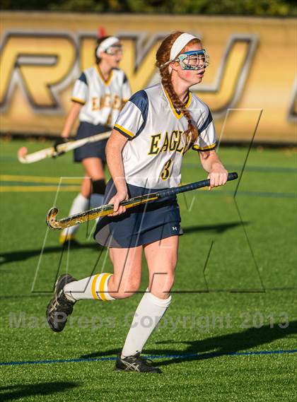 Thumbnail 3 in Barrington vs Moses Brown (RIIL Division 1 Final) photogallery.