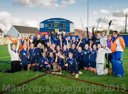 Thumbnail 3 in Barrington vs Moses Brown (RIIL Division 1 Final) photogallery.