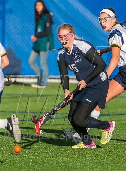 Thumbnail 2 in Barrington vs Moses Brown (RIIL Division 1 Final) photogallery.