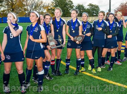Thumbnail 2 in Barrington vs Moses Brown (RIIL Division 1 Final) photogallery.