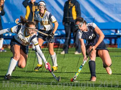 Thumbnail 2 in Barrington vs Moses Brown (RIIL Division 1 Final) photogallery.