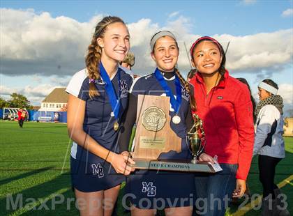 Thumbnail 2 in Barrington vs Moses Brown (RIIL Division 1 Final) photogallery.