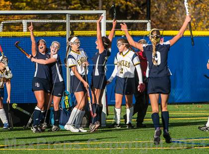 Thumbnail 2 in Barrington vs Moses Brown (RIIL Division 1 Final) photogallery.
