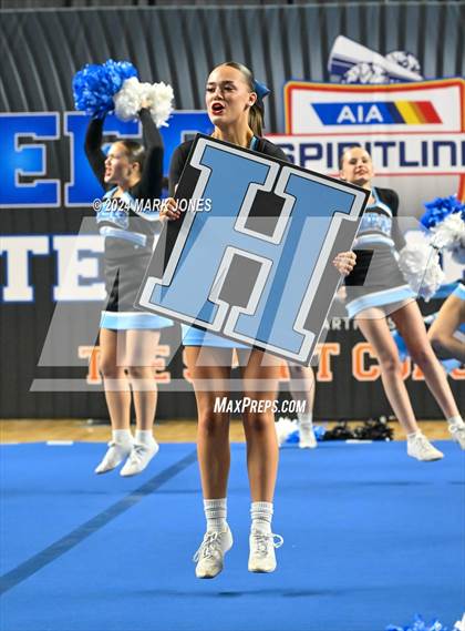 Thumbnail 1 in Cactus - Cheer Game Day Championships (AIA Division III, IV) photogallery.