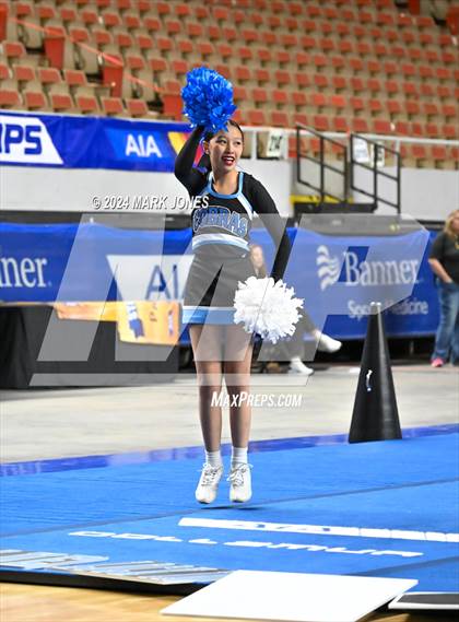 Thumbnail 2 in Cactus - Cheer Game Day Championships (AIA Division III, IV) photogallery.