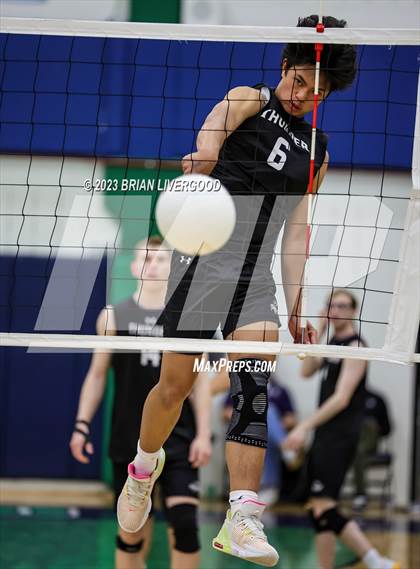 Thumbnail 1 in Discovery Canyon vs. Eaglecrest (CHSAA 5A Final) photogallery.