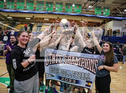 Thumbnail 2 in Discovery Canyon vs. Eaglecrest (CHSAA 5A Final) photogallery.