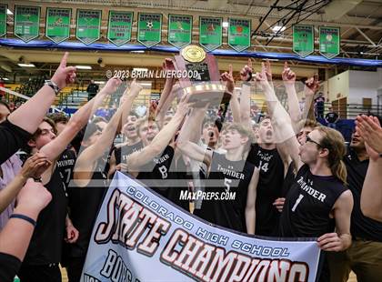 Thumbnail 3 in Discovery Canyon vs. Eaglecrest (CHSAA 5A Final) photogallery.