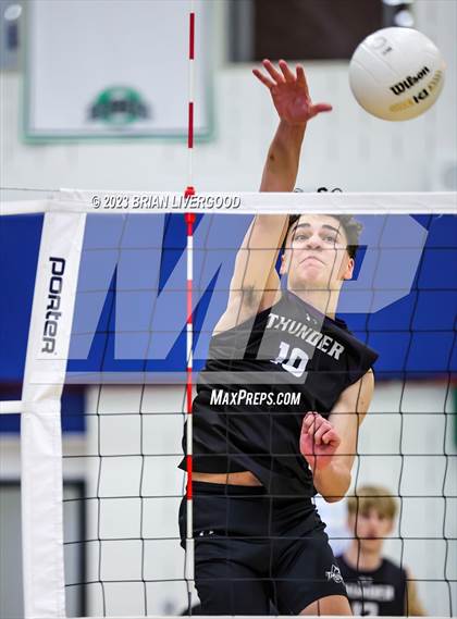 Thumbnail 3 in Discovery Canyon vs. Eaglecrest (CHSAA 5A Final) photogallery.