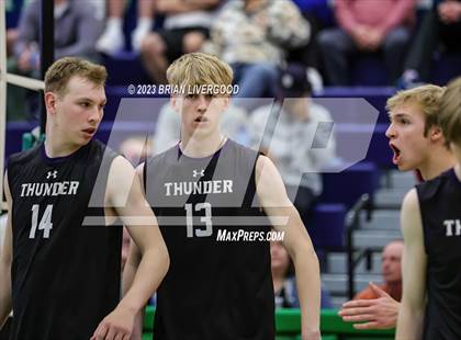 Thumbnail 2 in Discovery Canyon vs. Eaglecrest (CHSAA 5A Final) photogallery.