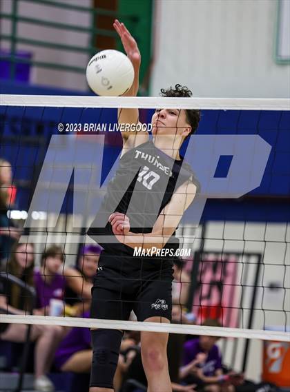 Thumbnail 2 in Discovery Canyon vs. Eaglecrest (CHSAA 5A Final) photogallery.